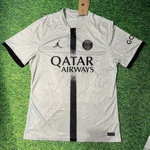 Men's Authentic Nike Messi Paris Saint-Germain Away Jersey 22/23